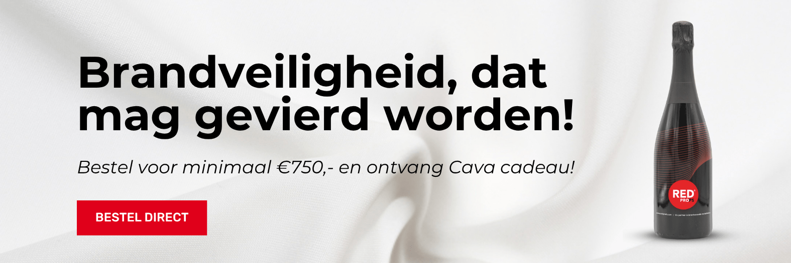 Brandveiligheid actie RED Profs