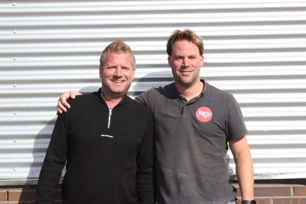 Corneille de Weerd Bel en Jordi Koster RED Profs